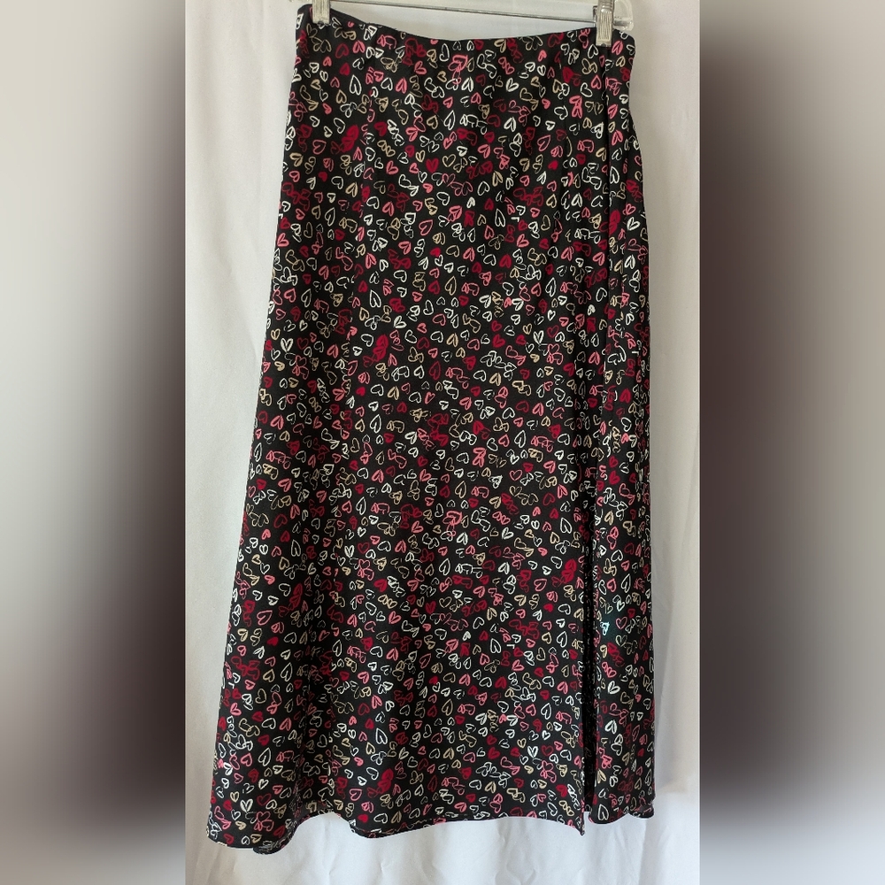 Heart Patterned Skirt